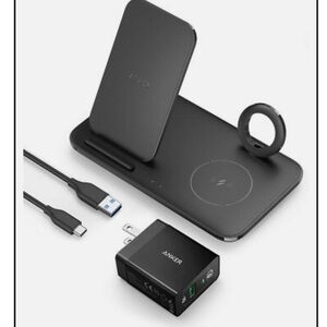 Anker Foldable 3-in-1 Wireless Charging Station, new